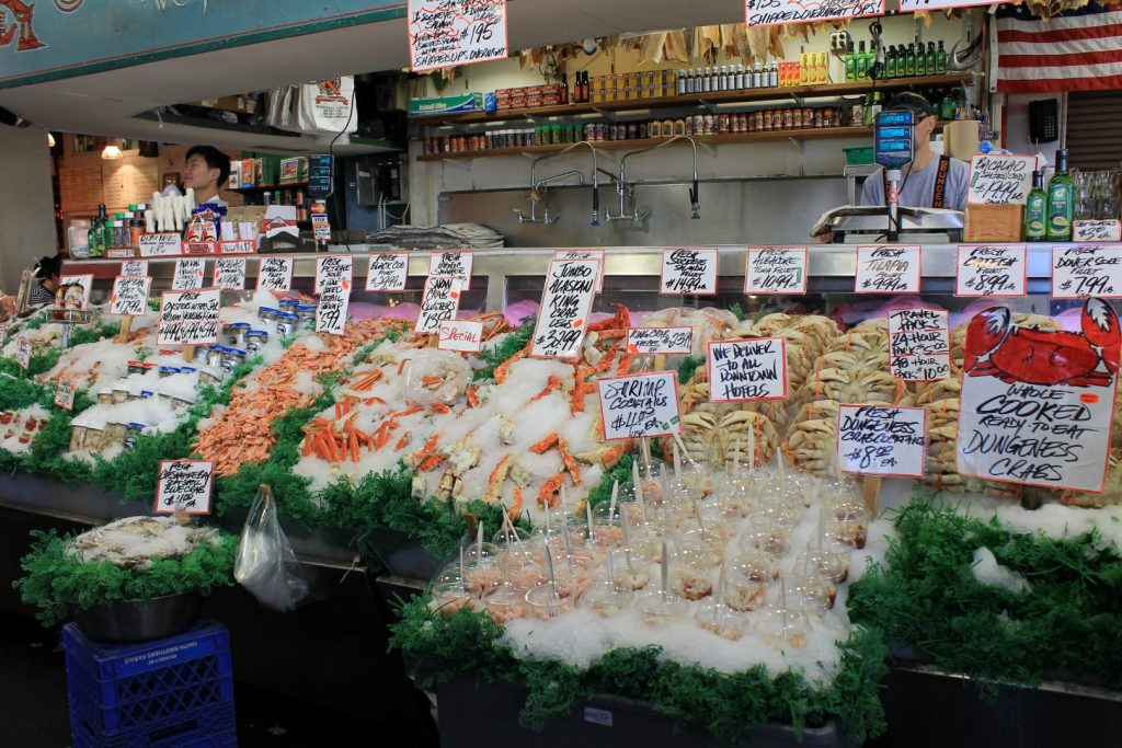 Pike Place Fish Market Pike Place Market em Seattle - Pike Place Fish Market