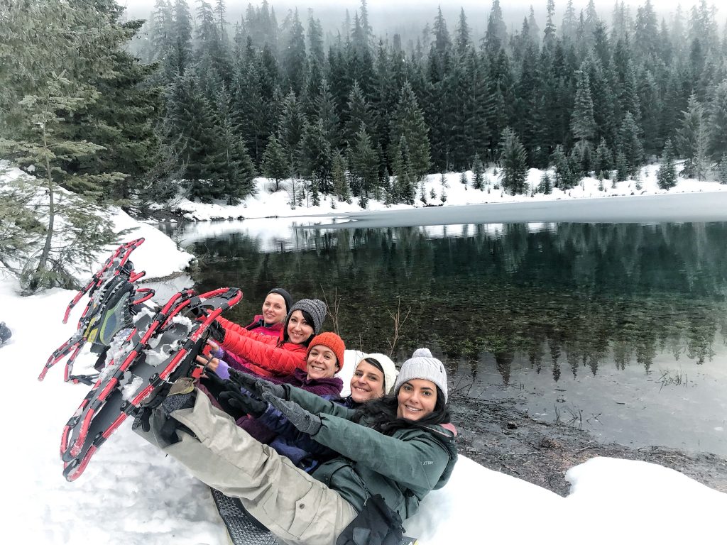Snowshoe perto de Seattle